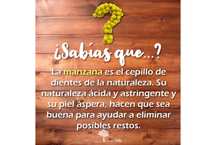¿Sabías esto de las manzanas?